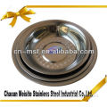 Sound quality durable stainless steel dinner plate sets /dinner plate /food tray